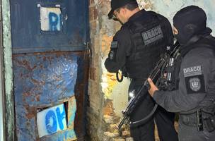 DRACO prende faccionado durante operação em Floriano (Foto: Divulgação)