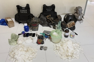 Polícia prende três pessoas por furto e tráfico de drogas em Valença do Piauí (Foto: Divulgação)