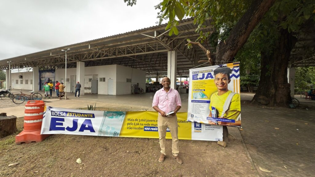 Prefeitura de Timon realiza Dia D do EJA em pontos estratégicos