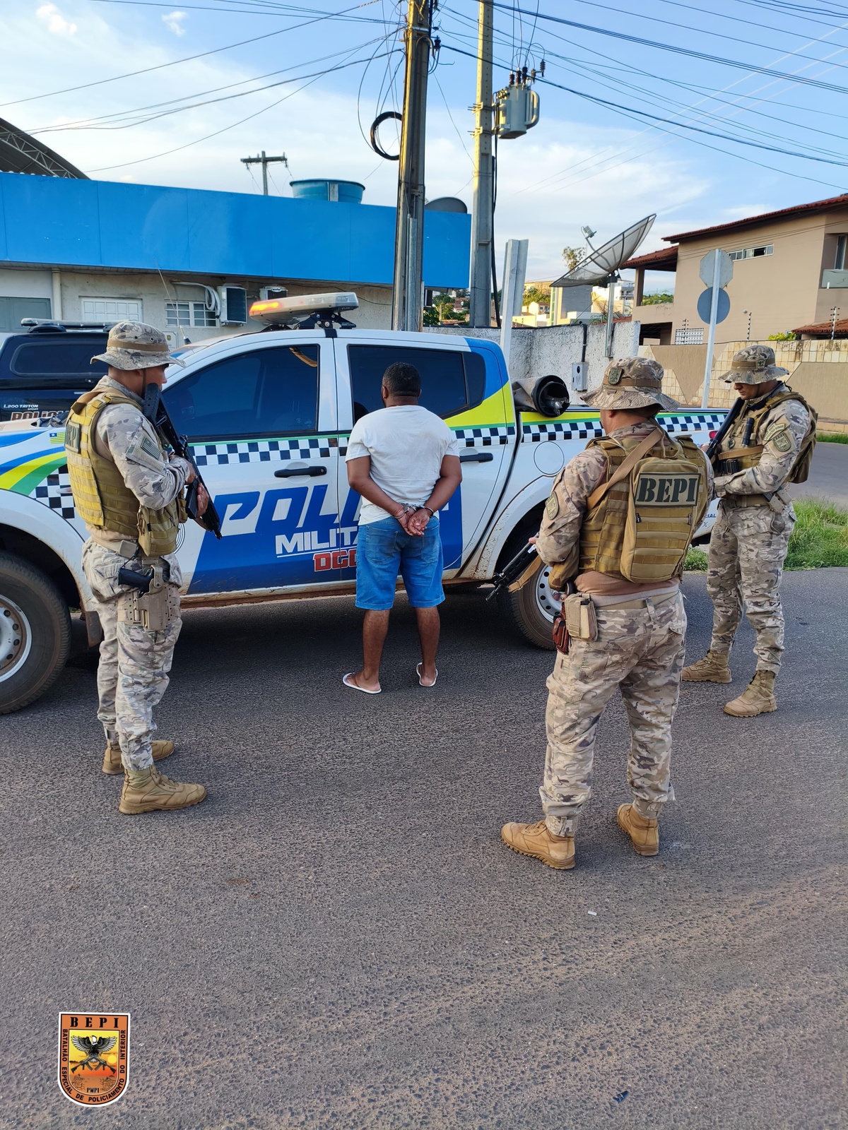Suspeito de manter ex em cárcere privado é preso pelo BEPI no Piauí