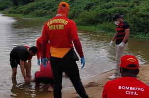 Adolescente morre afogado após tentar pegar pipa que caiu no rio Poti (Foto: Divulgação)