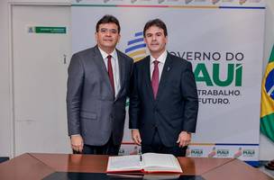 Governador transfere cargo ao presidente da Alepi para viajar com Lula à China (Foto: Divulgação)