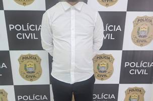 Homem é preso em fórum logo após se casar no civil em Teresina (Foto: Divulgação)