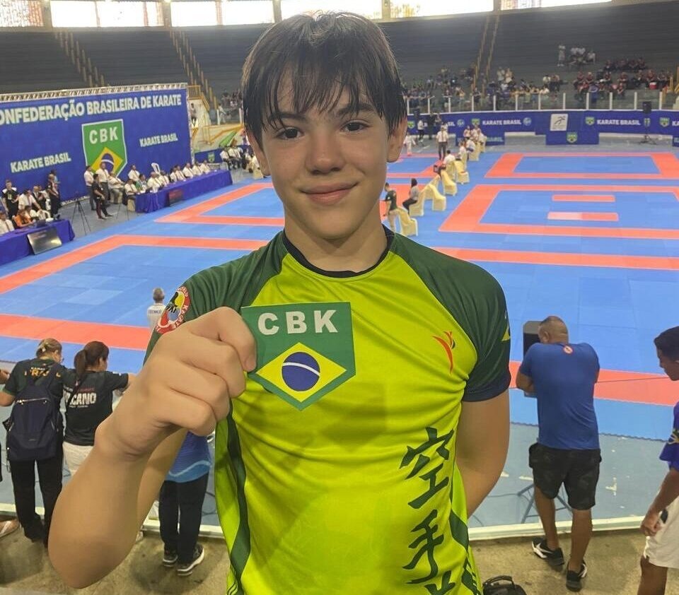 Piauiense de 11 anos é convocado para Seleção Brasileira de Karatê