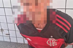 PM prende suspeito de assalto e tentativa de feminicídio na Ponte Metálica (Foto: Divulgação)