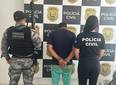 PM  prende suspeito de homicídio ocorrido em Cristino Castro