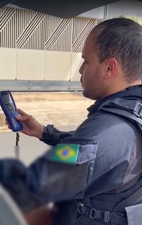 PRF prende motociclista embriagado que estava em alta velocidade na BR-316