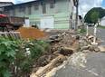 SDU faz obra emergencial após formação de cratera em bairro da zona Sul