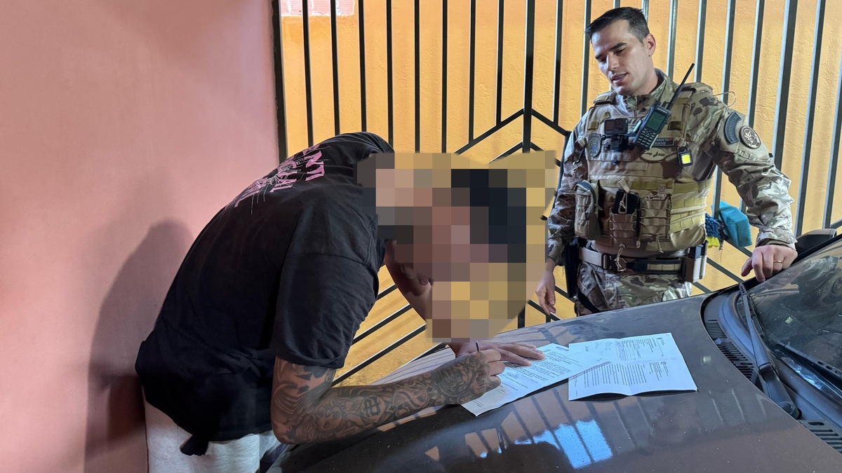SSP-PI cumpre mandado contra homem que "deu grau" atrás de viatura