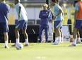 Carlo Ancelotti comanda o primeiro treino da seleção brasileira