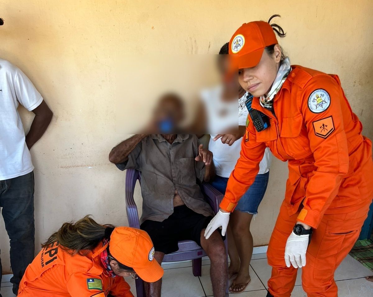 Corpo de Bombeiros encontra idoso que estava desaparecido há 6 dias no Piauí