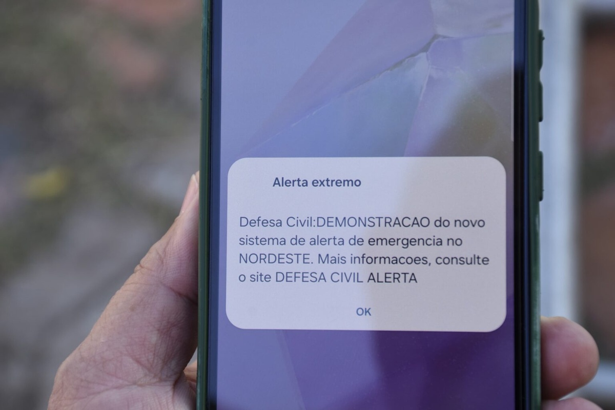 Defesa Civil Alerta: aprovada em teste , ferramenta será efetivada neste mês
