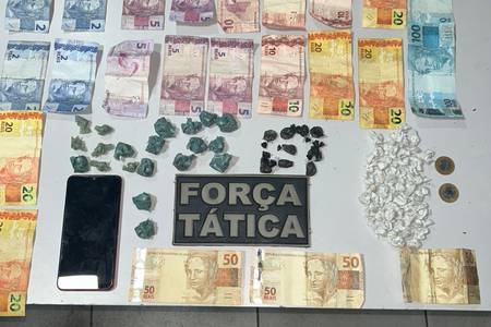 Homem é preso por tráfico de drogas e companheira por desacato no Piauí