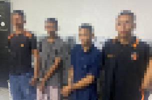 PMPI interrompe ação criminosa e apreende arma, veículos e eletrônicos (Foto: Divulgação)