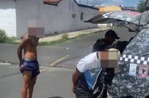 Polícia Militar prende suspeitos de assalto em bar na zona Sul de Teresina (Foto: Divulgação)