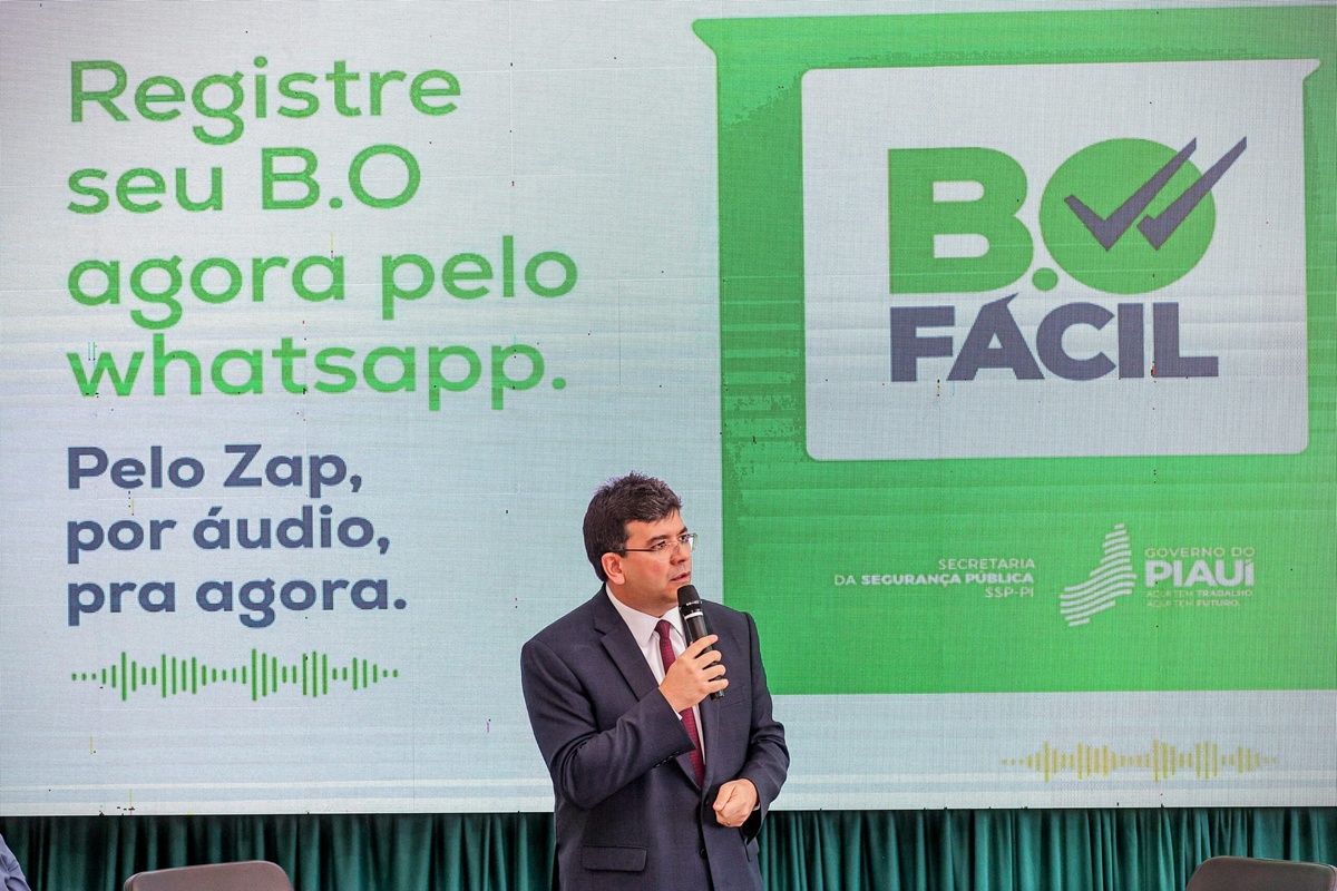 Rafael lança BO Fácil, serviço inédito com registro de ocorrências via WhatsApp