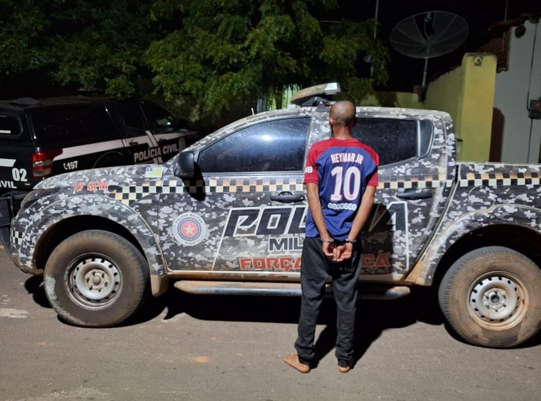 Suspeito de diversos crimes é capturado pela PMPI em Simplício Mendes