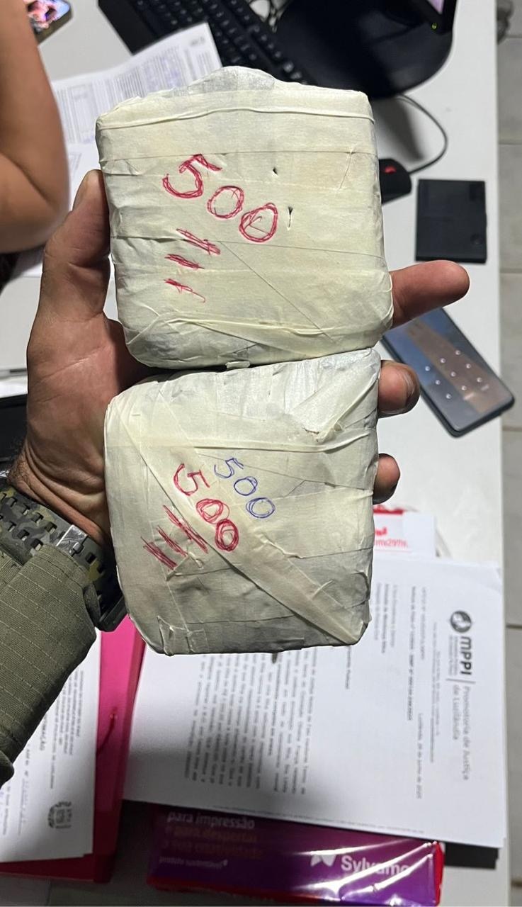 A ação foi realizada por policiais da 3ª Companhia do 25º BPM de Esperantina