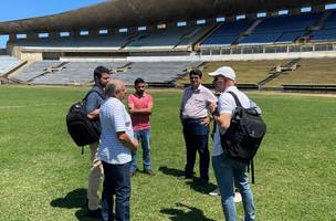 Albertão recebe visita técnica da CBF com foco em revitalização (Foto: Divulgação)