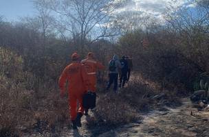 Bombeiros encontram agricultor desaparecido no interior do Piauí (Foto: Divulgação)