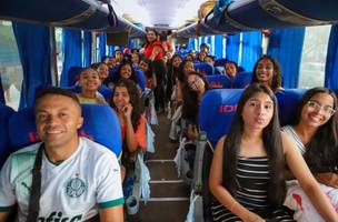 JEMS 2025: Centenas de alunos timonenses embarcam para etapa regional em Caxias (Foto: Divulgação)