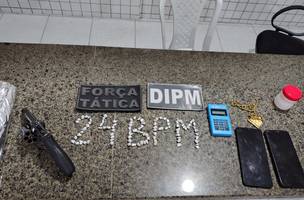 PMPI apreende menores suspeitos de crimes no litoral do estado (Foto: Divulgação)