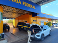 PRF recupera carro furtado e cumpre mandado por pensão no Piauí