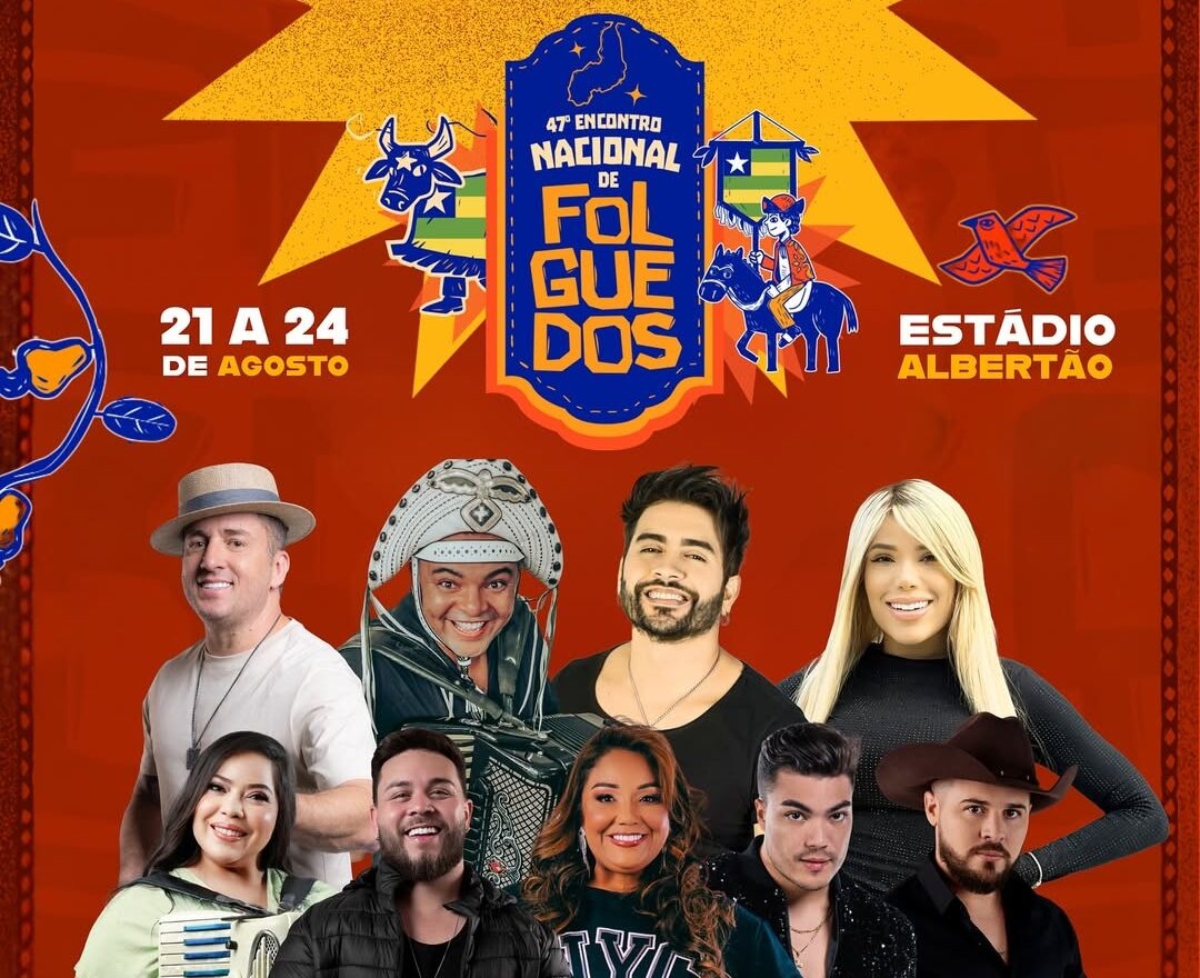 47ª Edição do Encontro Nacional dos Folguedos inicia nesta quinta (21)