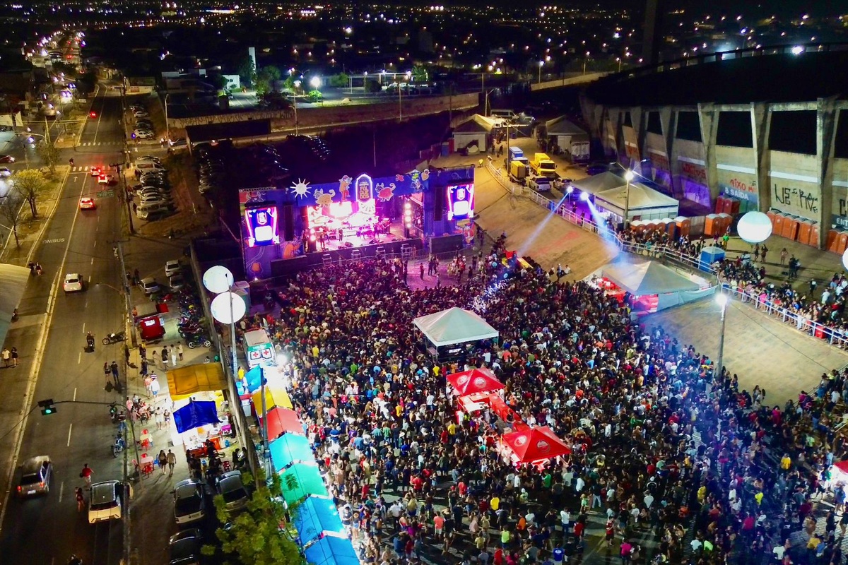 47º Encontro Nacional de Folguedos reúne 8 mil pessoas na 1ª noite de festa