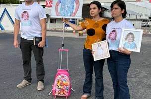 Família vai a colégio e pede por justiça após morte de Alice Brasil (Foto: Divulgação)