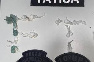Homem é preso após tentar esconder droga em depósito de bebidas no Piauí (Foto: Divulgação)