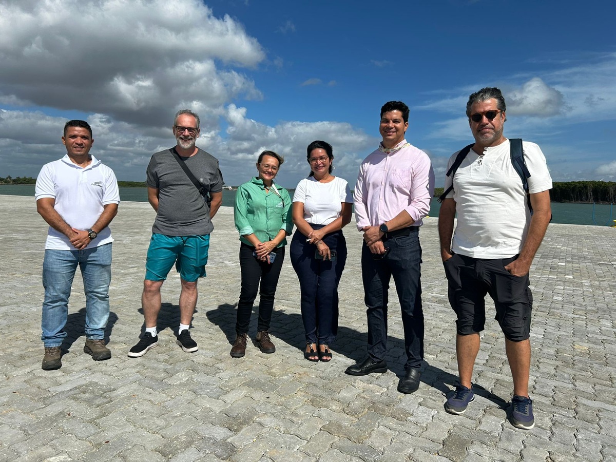 Pesquisadores da Universidade Federal do Maranhão visitam o Porto Piauí