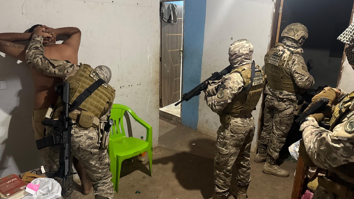 Piauí, Maranhão e outros estados do Nordeste cumprem mandados contra facções