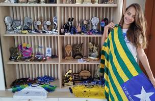 Piauiense Mallu Belary é convocada para a Seleção Brasileira de Beach Tennis (Foto: Divulgação)