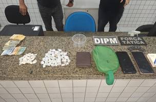 PM prende mulheres suspeitas de tráfico de drogas e ameaça em Parnaíba (Foto: Divulgação)