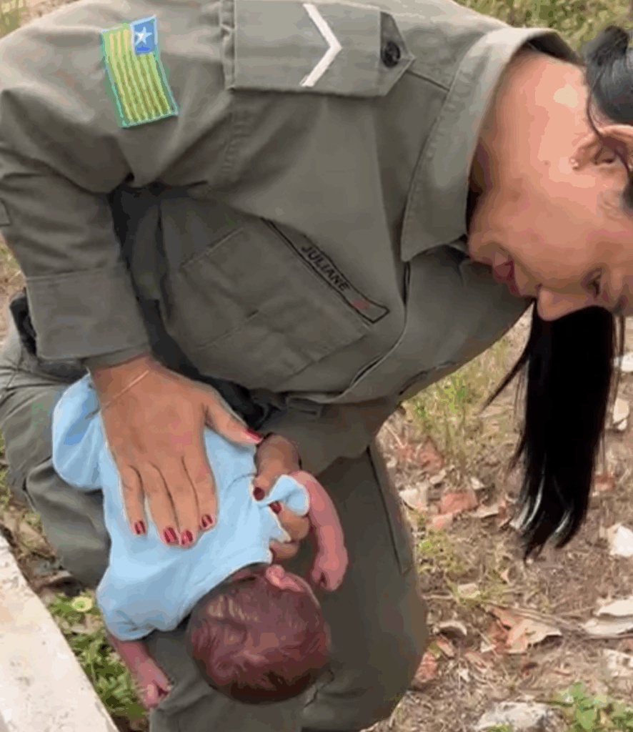 Polícia Militar salva recém-nascido engasgado no interior do Piauí