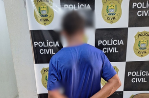 Polícia prende suspeito de agredir mulher grávida no interior do Piauí (Foto: Divulgação)