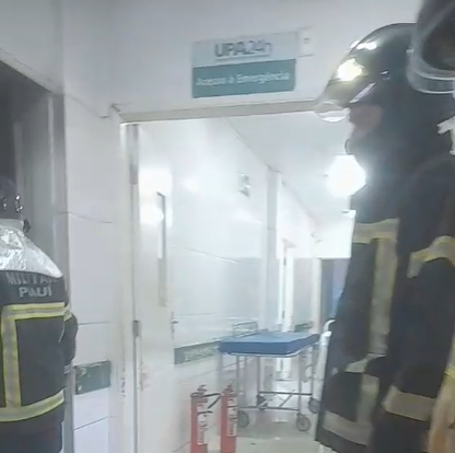 Princípio de incêndio UPA e atendimento é suspenso na zona Sul de Teresina