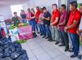 SAF entrega 7 toneladas de alimentos a agricultores que perderam produção