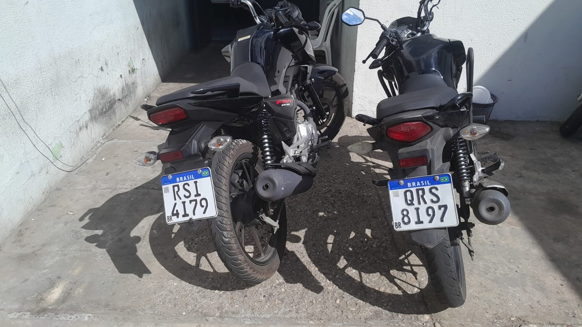 Trio é preso com motos furtadas na zona Sudeste de Teresina