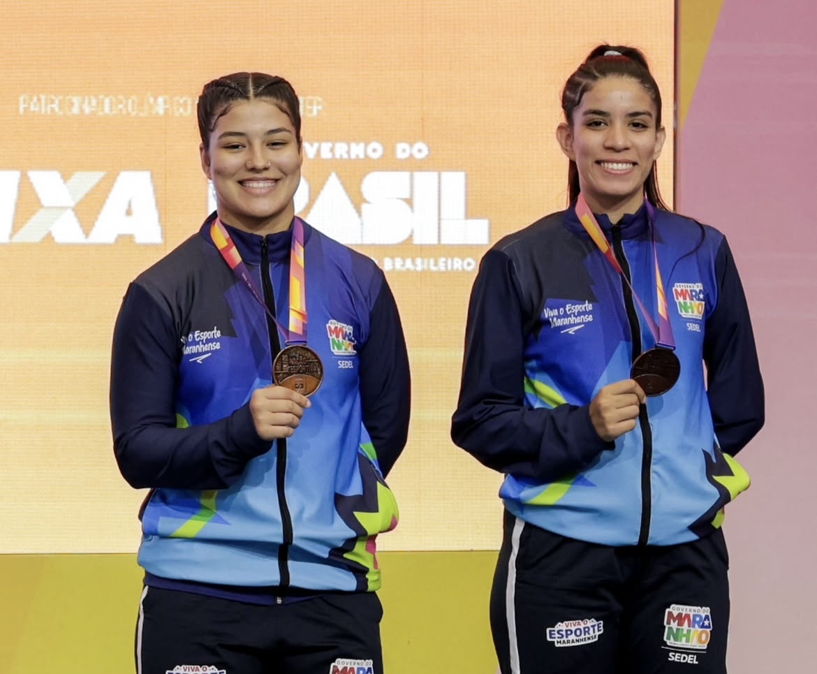 Atletas de Timon conquistam bronze no Badminton nos Jogos da Juventude 2025