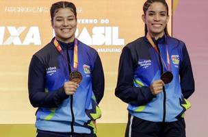 Atletas de Timon conquistam bronze no Badminton nos Jogos da Juventude 2025 (Foto: Divulgação)