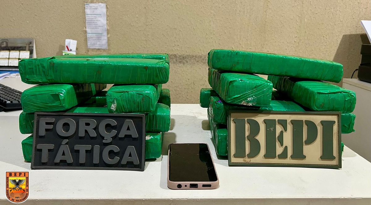 Mulher é presa com tabletes de maconha em rodoviária no Piauí