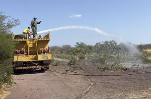 Operação integrada controla incêndios que atingiram áreas ambientais no Piauí (Foto: Divulgação)