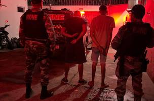 PM apreende motos com restrição e prende dois suspeitos em Teresina (Foto: Divulgação)
