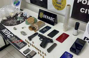 Polícias Civil e Militar deflagram operação de combate ao tráfico de drogas (Foto: Divulgação)