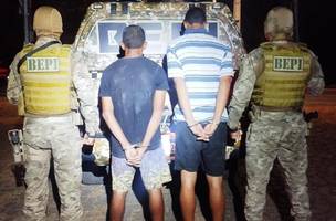 Suspeitos que atuavam como "disciplina" do Bonde dos 40 são presos em Teresina (Foto: Divulgação)