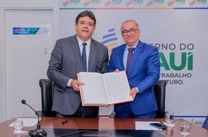 Governador transmite cargo ao desembargador Aderson Nogueira para tirar férias (Foto: Divulgação)