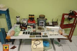 Laboratório de drogas é desarticulado em ação integrada no Sul do Piauí (Foto: Divulgação)