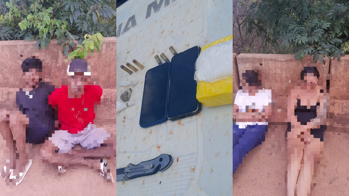 PM apreende 1kg de cocaína e arma em abordagem entre o Piauí e Maranhão